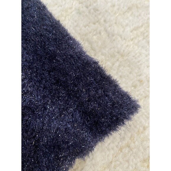 NWOT TORY BURCH Lurex Size XXS Merino Wool Sweater Midi Skirt Navy MSRP $398 - Picture 7 of 10